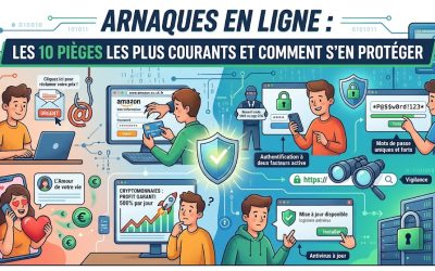 Arnaques en ligne : Les 10 pièges les plus courants et comment s’en protéger