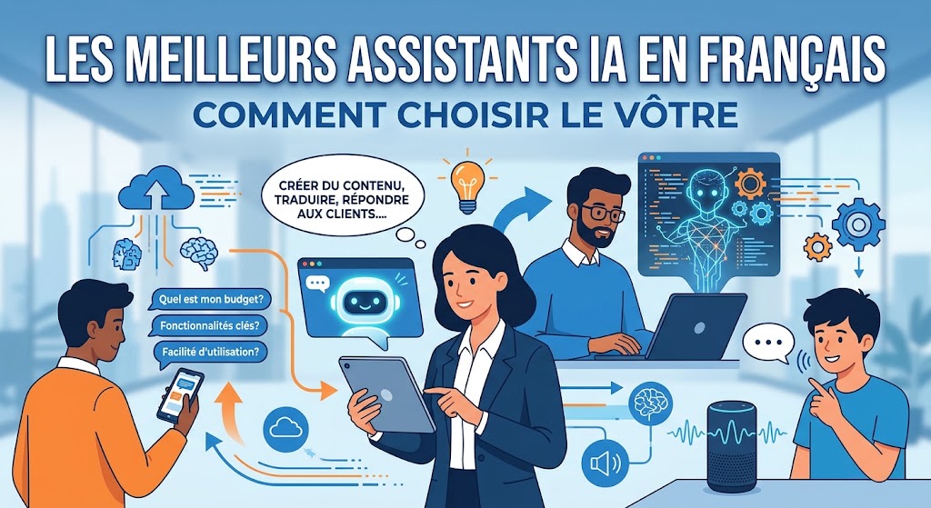Les meilleurs assistants IA en français Comment choisir le vôtre