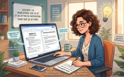 Utiliser l&rsquo;IA pour écrire son CV et sa lettre de motivation (sans que ça se voie)